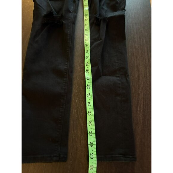 Hudson Nico Midrise Super Skinny Black Jeans Size 30 - Picture 10 of 11